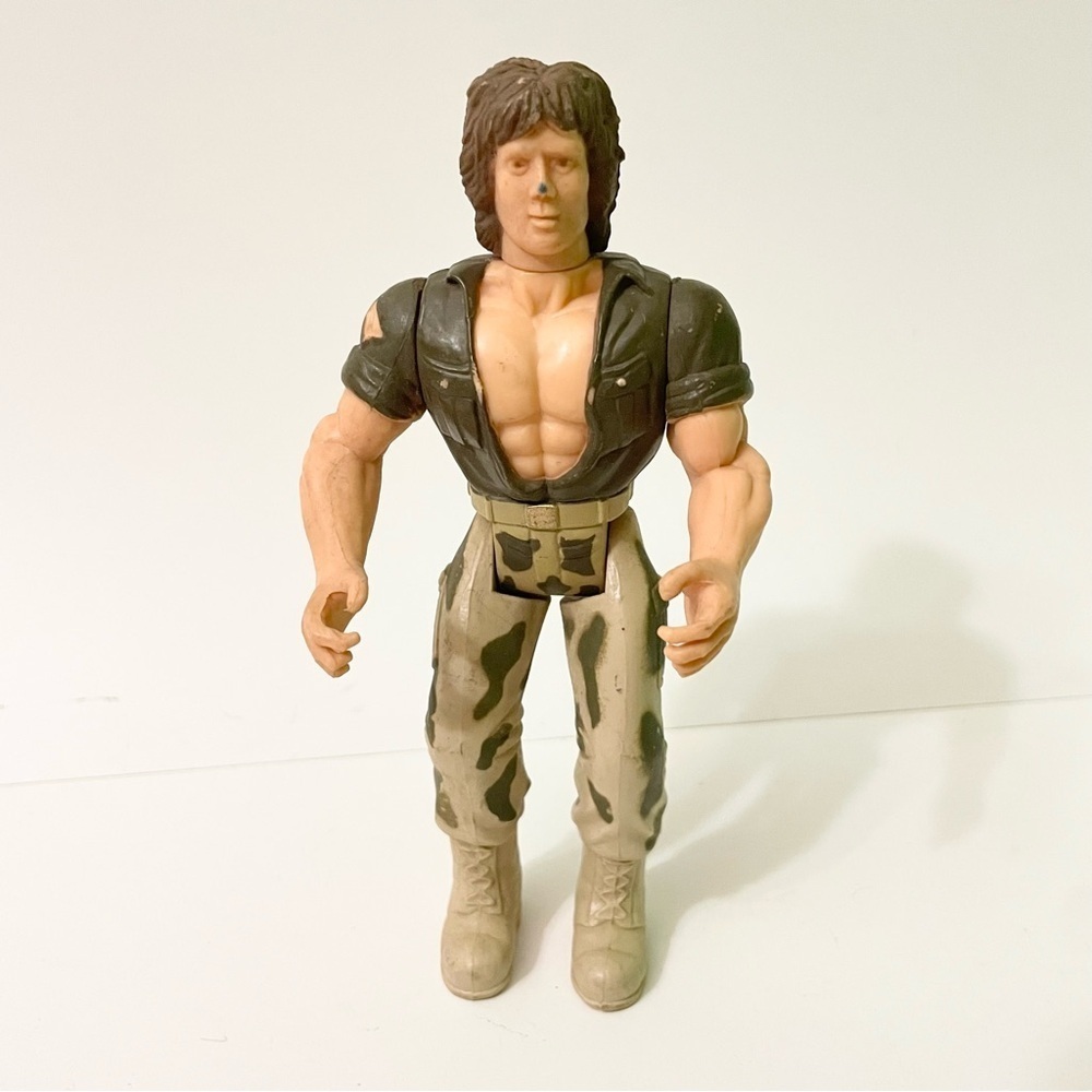 Vintage 1985 M Force SLAM Action Figure Military Muscle Marchon Figure